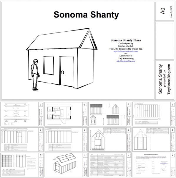 Sonoma Shanty Plans